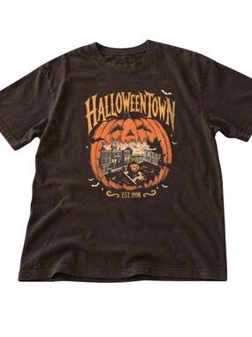 Gildan HalloweenTown Graphic T-Shirt - Black & Orange